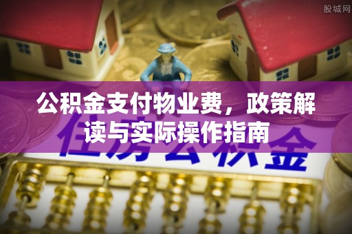 元谋公积金支付物业费，政策解读与实际操作指南