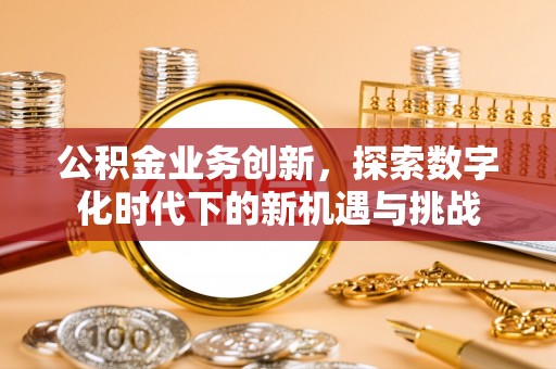 元谋公积金业务创新，探索数字化时代下的新机遇与挑战