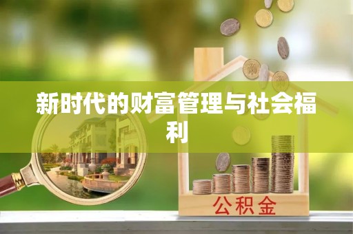 元谋新时代的财富管理与社会福利