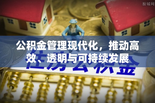 元谋公积金管理现代化，推动高效、透明与可持续发展