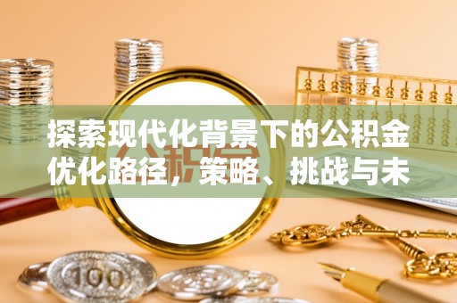 元谋探索现代化背景下的公积金优化路径，策略、挑战与未来展望