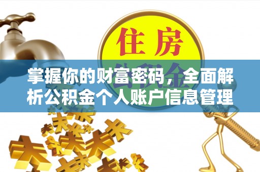 元谋掌握你的财富密码，全面解析公积金个人账户信息管理与优化
