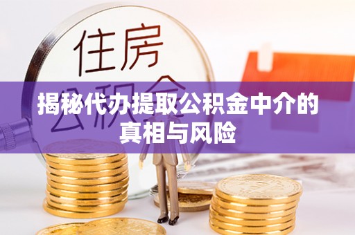 元谋揭秘代办提取公积金中介的真相与风险