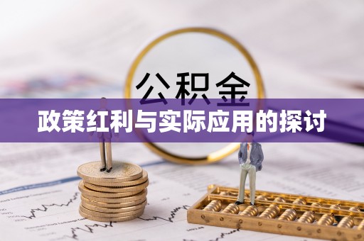 元谋政策红利与实际应用的探讨