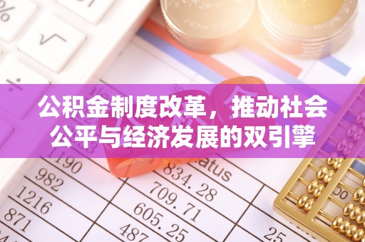 元谋公积金制度改革，推动社会公平与经济发展的双引擎