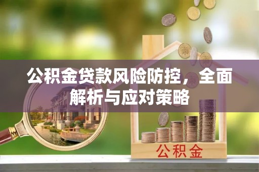 元谋公积金贷款风险防控，全面解析与应对策略