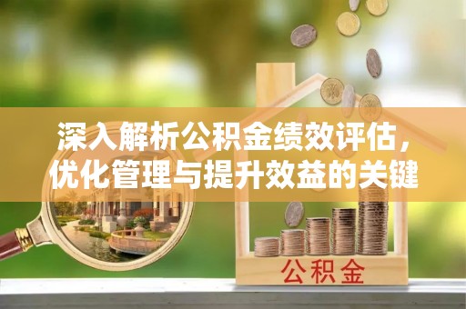 元谋深入解析公积金绩效评估，优化管理与提升效益的关键路径