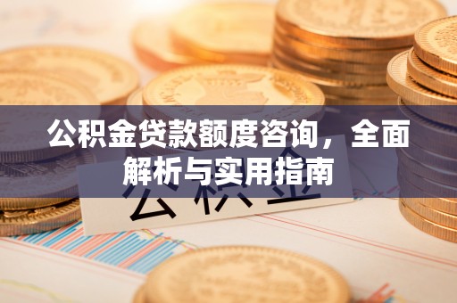 元谋公积金贷款额度咨询，全面解析与实用指南