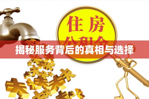 元谋揭秘服务背后的真相与选择